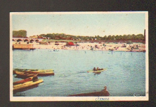 Nevers plage barque - &, sur
