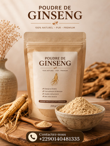 Poudre ginseng 100g - poudre,