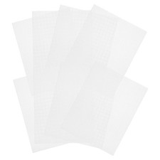 8 Pcs De Toile En Maille Plastique Grillage Blanc Matériaux Fabrication Sacs