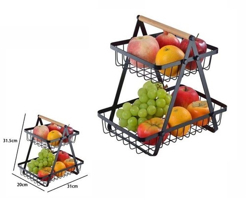 Panier métal étagères - panier, 2