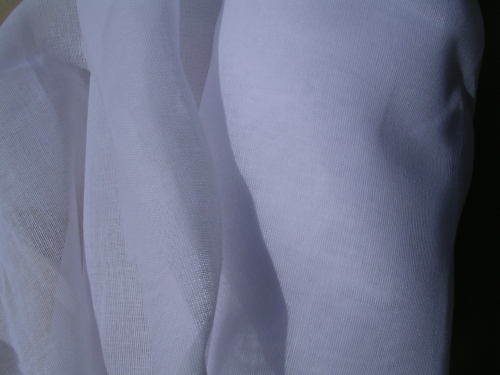 Tissu toile beurre blanc - tissu, a