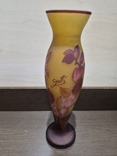 Vase Tulipe Emile Gallé Pâte
