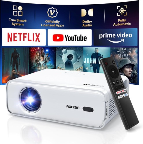Mini smart projector 5g - 4k, tv