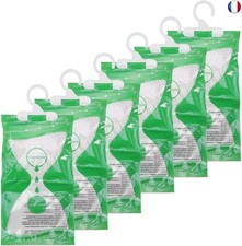 Somune Lot de 6 déshumidificateurs à suspendre pour armoire anti-moisissure et a