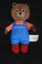 ?Peluche doudou petit ours brun BAYARD JEUNESSE Popi salopette bleu Mini 15 Cm