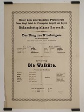 Bayreuth Festival 1899 Affiche