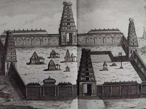 Inde pagode des - des, gentils
