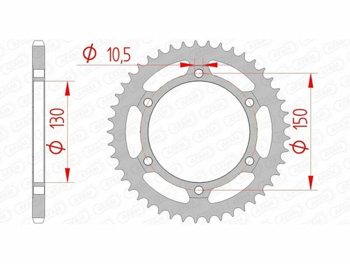 Couronne 520 afam - honda, fmx