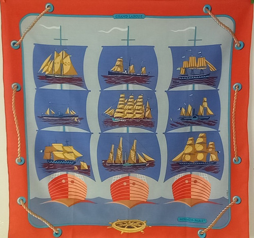 Rare carré hermès grand - hermès, "grand