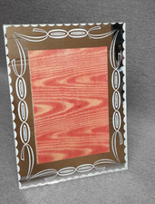 Ancien Cadre photo en verre