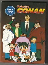 DETECTIVE CONAN BOX 1 5 DVD 30 EPISODES DE LA SERIE DVD FRANCAIS  ANIMATION