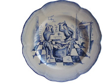 ASSIETTE FAÏENCE DE FRANCE