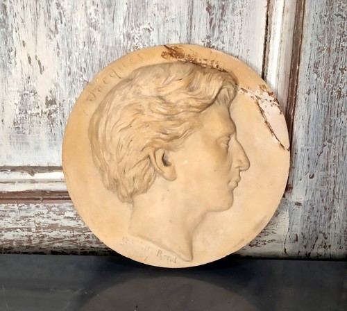 Ancienne terre cuite sculpture - terre,