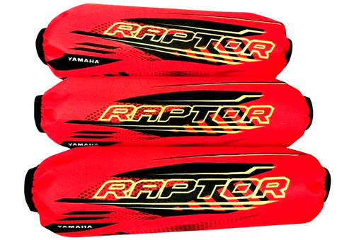 Black atv shock covers - atv,