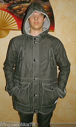 Blouson jeans gris - blouson, kanabeach