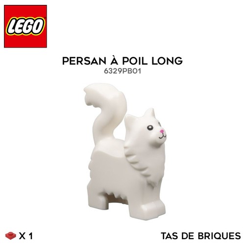 Lego animaux chat persan - chat,