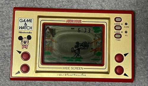 Nintendo game watch mickey - &,