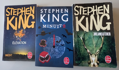 Lot trois livres stephen - lot,