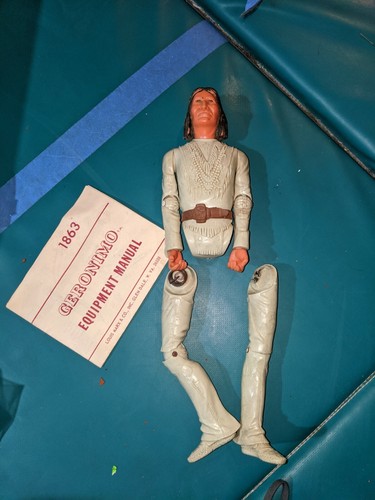 Vintage geronimo doll - vintage,