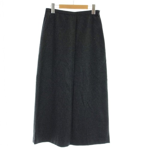 Jupe longue laine agnes - jupe, b