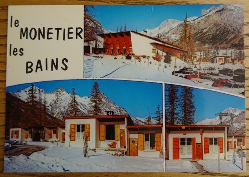 Carte postale monetier les - monetier,