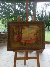 Tableau encadré Signé Verdon