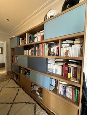 Bibliothèque en Chêne Massif (Treku, Prix Boutique 4000€)