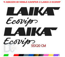 Lot 4 Autocollants Logos LAIKA