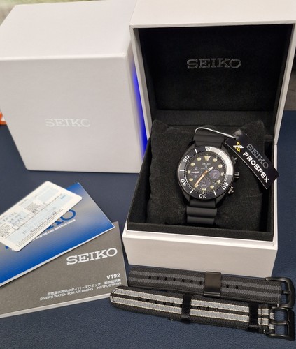 Seiko prospex black series - seiko,