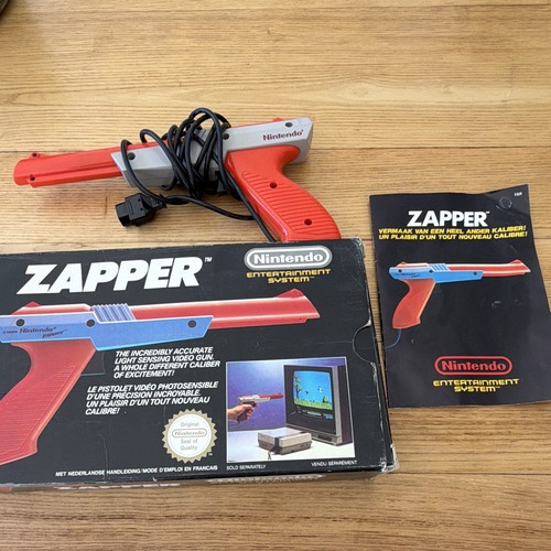 Nintendo zapper pistolet - nintendo,