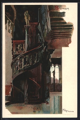 Carte postale artiste - carte, d'artiste
