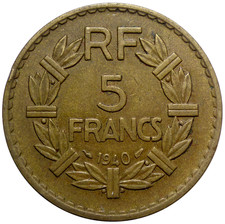 Francs lavrillier bronze - francs,