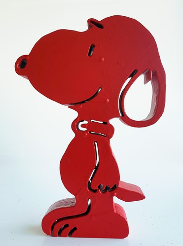 Sculpture snoopy peanuts - snoopy,