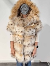 Gilet sans manches en fourrure