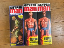 Action Joe : Boîte Geyper Man - Lot de Trois - Vides - B