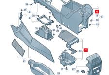 Porte-gobelet pour console