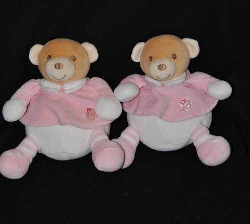 Lot peluche doudou ours - peluche,