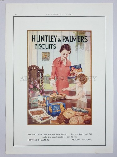 Biscuits huntley palmers 1935 - biscuits,