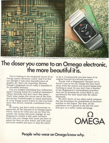 Omega megaquartz électronique - omega,