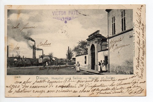 Dieuze duss moselle cpa - dieuze,