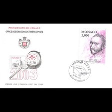 FDC - Tableau - Vincent Van Gogh, oblit 8/8/03