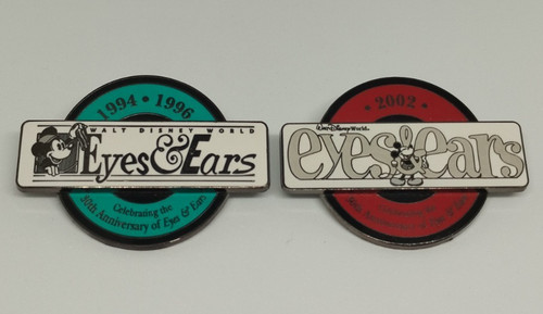 Lot pins disney eyes - de, and