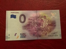 Billet 0 Euro Portugal Coupe du Monde 2018-14 PT euro souvenir touristique