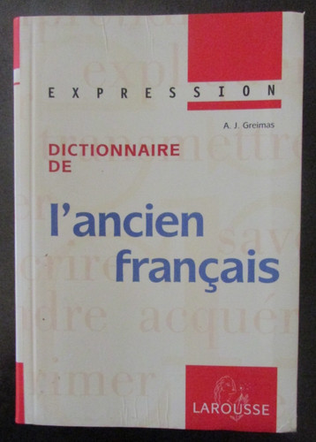 Dictionnaire ancien - dictionnaire, l'ancien