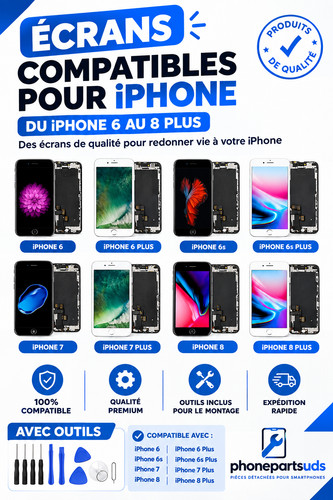 écran compatible pour - , iphone