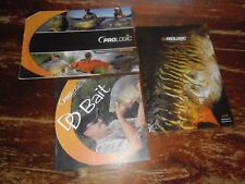 A VOIR !!! LOT 3 ANCIENS CATALOGUES PÊCHE " PROLOGIC - Pour la CARPE " 2008/19