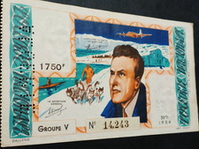 RARE 1750frs.":Billet".1954"