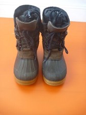 Bottes Après Ski enfant, neige, hiver CANADIAN 33 34 chaussons amovibles - TBE