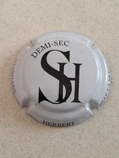 Capsule de champagne HERBERT Stéphane  (23b. blanc et noir)