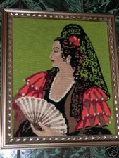 Framed Spanish Seniorita